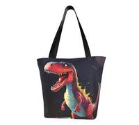 WZYCWB Borsa a tracolla alla moda con dinosauro dalla bocca grande, borsa a tracolla da donna, adatta per viaggi e shopping nel fine settimana