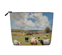 WZYCWB Borsa cosmetica con motivo fattoria enorme, borsa cosmetica da viaggio, borsa multifunzionale di stoccaggio, stoccaggio per necessità quotidiane