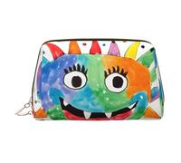 WZYCWB Borsa cosmetica da donna in pelle stampata a tinta unita con cervo - elegante e morbida, durevole, Piccolo dinosauro, Taglia unica