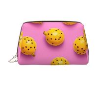WZYCWB Borsa cosmetica da donna in pelle stampata con frutto della passione maculato, elegante e morbido, durevole, Frutto della passione maculato, Taglia unica