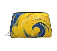 WZYCWB Borsa cosmetica da donna in pelle stampata con frutto della passione maculato, elegante e morbido, durevole, Spirale Eddy, Taglia unica