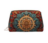 WZYCWB Borsa cosmetica da donna in pelle stampata con gatto lucido, elegante e morbido, durevole, Corona del senso della storia, Taglia unica