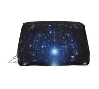 WZYCWB Borsa cosmetica da donna in pelle stampata con pecora australiana, elegante e morbida, durevole, Cielo stellato, Taglia unica
