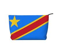 WZYCWB Borsa cosmetica da viaggio con stampa con bandiera tedesca, perfetta per viaggi di lavoro e vacanze., Bandiera del Congo, Taglia unica