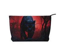 WZYCWB Borsa cosmetica da viaggio stampata con motivo a insetti, perfetta per viaggi di lavoro e vacanze., Pantere da caccia, Taglia unica