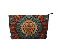 WZYCWB Borsa da toilette con motivo gatto lucido, essenziale per organizzare cosmetici e prodotti per la cura della pelle., Corona del senso della storia, Taglia unica