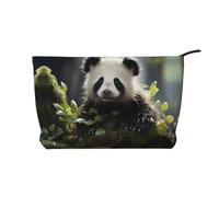 WZYCWB Borsa da toilette con motivo Panda Cubs in The Forest, essenziale per organizzare cosmetici e prodotti per la cura della pelle., Cuccioli di panda nella foresta, Taglia unica