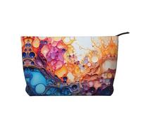 WZYCWB Borsa da toilette con motivo Panda Cubs in The Forest, essenziale per organizzare cosmetici e prodotti per la cura della pelle., Marmorizzazione multicolore, Taglia unica