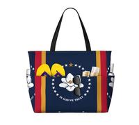 WZYCWB Borsa da viaggio con bandiera del Mississippi stampata per nuoto e fitness/shopping al supermercato/vacanza al mare