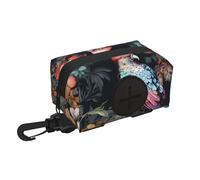 WZYCWB Borsa da viaggio per animali domestici, con stampa colibrì di preda, borsa portatile con coulisse, per escursioni e campeggio