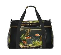WZYCWB Borsa da viaggio per fitness con stampa Gloomy Weather perfetta per allenamento yoga, brevi viaggi e attrezzatura da nuoto., Acquario in vetro, Taglia unica