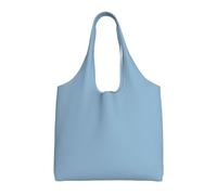 WZYCWB Borsa di tela stampata blu della spalla singola della stella, borsa della spesa della drogheria, borsa della tela di uso quotidiano