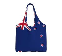 WZYCWB Borsa in tela stampata con bandiera della Nuova Zelanda, borsa in tela alla moda, adatta per viaggi e shopping quotidiani