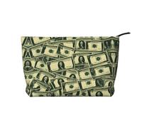 WZYCWB Borsa per cosmetici con stampa cammello, perfetta per viaggi di lavoro e viaggi., Molti dollari dei cartoni animati, Taglia unica