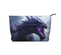 WZYCWB Borsa per cosmetici con stampa di cane pastore, perfetta per viaggi di lavoro e viaggi., Drago Forte, Taglia unica