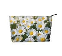 WZYCWB Borsa per cosmetici con stampa Middle Goose River, perfetta per viaggi di lavoro e viaggi., Matricaria Recutita, Taglia unica