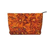 WZYCWB Borsa per cosmetici stampata a pois con violino, perfetta per viaggi di lavoro e viaggi., Linee Vintage, Taglia unica