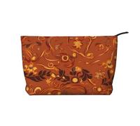 WZYCWB Borsa per cosmetici stampata a pois con violino, perfetta per viaggi di lavoro e viaggi., Vintage Linee Semplici, Taglia unica