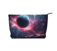 WZYCWB Borsa per cosmetici stampata con piastrelle, perfetta per viaggi di lavoro e viaggi., Le stelle stanno cadendo., Taglia unica