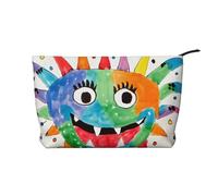 WZYCWB Borsa portaoggetti per articoli da toeletta con motivo cervo tinta unita, essenziale per organizzare cosmetici e prodotti per la cura della pelle., Piccolo dinosauro, Taglia unica