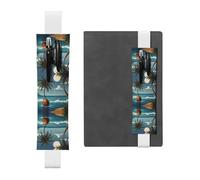 WZYCWB Bottiglie albero di cocco Diario astucci, portapenne in PVC e portapenne con elastici e segnalibri sono le migliori scelte regalo.