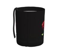 WZYCWB Bright Rose - Pattumiera da appendere per auto, pratica e comoda, adatta per diversi modelli di auto, offre spazio ideale per riporre oggetti