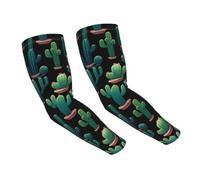 WZYCWB Cactus Community - Manicotti di protezione solare per la sensazione di ghiaccio, adatti per tutte le stagioni, adatti per golf, ciclismo, pesca, giardinaggio, ecc.