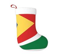 WZYCWB Calze natalizie con bandiera delle Seychelles: perfette per caminetti, scale o comodini, creando un'atmosfera festiva.