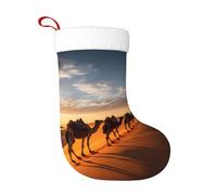 WZYCWB Cammelli Stampe calze natalizie, appese al caminetto, sono perfette per contenere regali e dolci.