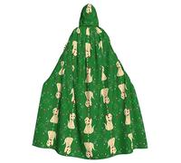 WZYCWB Cane del fumetto sull'erba Mantello con cappuccio modellato, accappatoio Costume Cosplay per uomini e donne, Halloween adulto gioco di ruolo costume