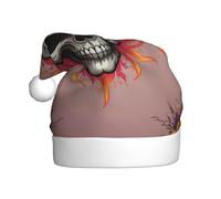 WZYCWB Cappelli di Babbo Natale colorati con margherite a tema cartone animato, perfetti per la vigilia di Natale, Capodanno e feste