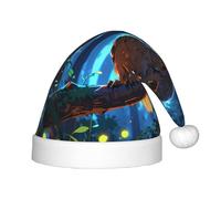 WZYCWB Cappelli natalizi con motivo a gufo misterioso per bambini, graziosi cappelli a punta, decorazioni per feste di Natale e regali per riunioni di famiglia