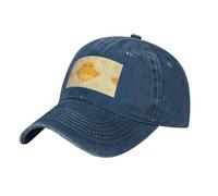 WZYCWB Cappellino da baseball alla moda nero con pulcino, sportivo e casual, ad asciugatura rapida, traspirante, blu navy, Taglia unica