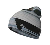 WZYCWB Cappello caldo lavorato a maglia con due cigni neri, adatto per escursioni, campeggio, viaggi e vari scenari all'aperto