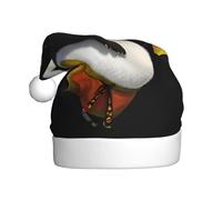 WZYCWB Cappello da Babbo Natale con panda gigante che conosce il Kung Fu, cappello decorativo per feste di Capodanno, adatto per adulti e bambini alle feste di Natale.