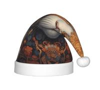 WZYCWB Cappello da festa di Natale a forma di occhio di gatto, regalo per attività scolastiche per bambini, decorazione natalizia