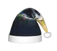 WZYCWB Cappello da festa di Natale con stampa di panda che prende un bagno, regalo per bambini, decorazione natalizia per feste