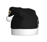 WZYCWB Cappello di Babbo Natale con mantide incandescente, cappello decorativo per feste di Capodanno, adatto per adulti e bambini alle feste di Natale.