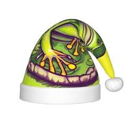 WZYCWB Cappello divertente per feste di Natale, motivo: rana in uno stagno, decorazione natalizia