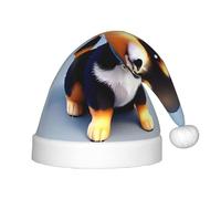 WZYCWB Card Love Fancy Puppy Patterns Fun Christmas Party Hat Class Party Activity Holiday Christmas Decoration Hat