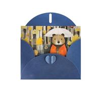 WZYCWB Cartoline con illustrazione della marmotta, biglietti di auguri per le vacanze, adatti per familiari, amici e coppie