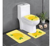 WZYCWB Cartoon limone Bagno antiscivolo mat set camera da letto tappetino vasca decorazione casa peluche tappeto
