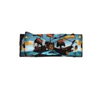 WZYCWB Cerchietto per capelli con fiocco a forma di nave pirata, per bambini, 0-6 mesi, per neonati e bambini