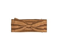 WZYCWB Cerchietto per capelli con fiocco in legno originale, accessorio elastico per capelli, 0-6 mesi, per neonati, neonati e bambini