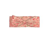 WZYCWB Cerchietto per capelli con fiocco rosso con cuore e fiori, per ragazze, fascia elastica per capelli, adatta per bambini da 0 a 6 mesi, regalo molto significativo