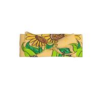 WZYCWB Cerchietto per capelli con semi di girasole e girasoli, fascia elastica per ragazze, adatta per bambini da 0 a 6 mesi, regalo molto significativo