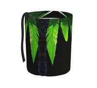 WZYCWB Cestino per auto con fronde di palma metalliche, pratico e comodo, adatto per diversi modelli di auto, fornendo spazio ideale per riporre oggetti