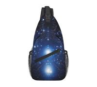 WZYCWB cielo stellato Borsa a tracolla multifunzionale a tracolla, zaino a tracolla da viaggio, borsa a tracolla da uomo
