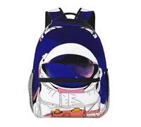 WZYCWB Cool Man in Outer Space Galaxy Zaino casual, 29 x 40 x 20 cm, zaino per computer portatile, per viaggi, escursionismo, campeggio, palestra