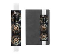 WZYCWB Cool Steampunk Gears Diary astucci, portapenne in PVC e portapenne con elastici e segnalibri sono le migliori scelte regalo.
